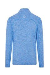 Reflo Purus 1/4 Zip Tech Golf Midlayer - Water Blue Marl