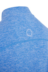 Reflo Purus 1/4 Zip Tech Golf Midlayer - Water Blue Marl