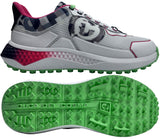 Duca Del Cosma Rimini Spikeless Golf Shoes - SAMPLE - White / Multi