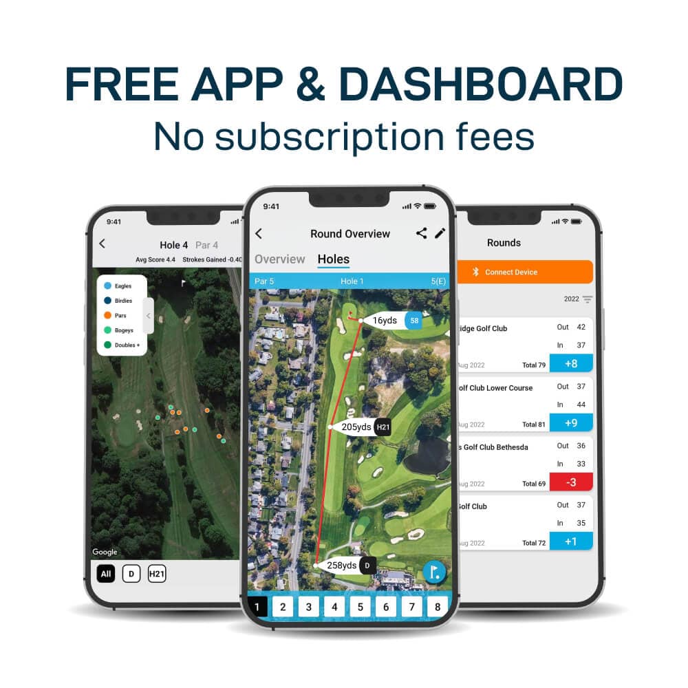 Shot Scope Golf Connex Performance Tracking Tags - FREE GPS App