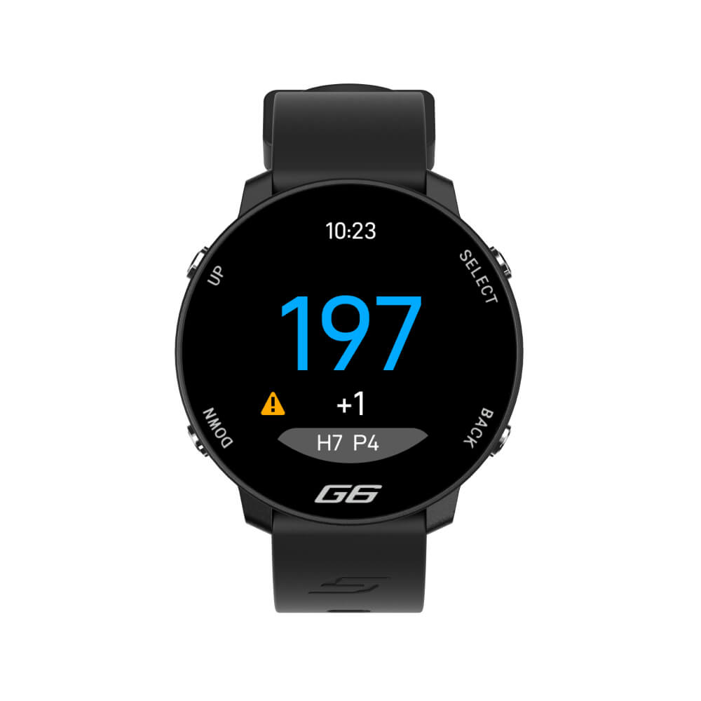 2025 Shot Scope G6 GPS Golf Watch - Full Hole Maps