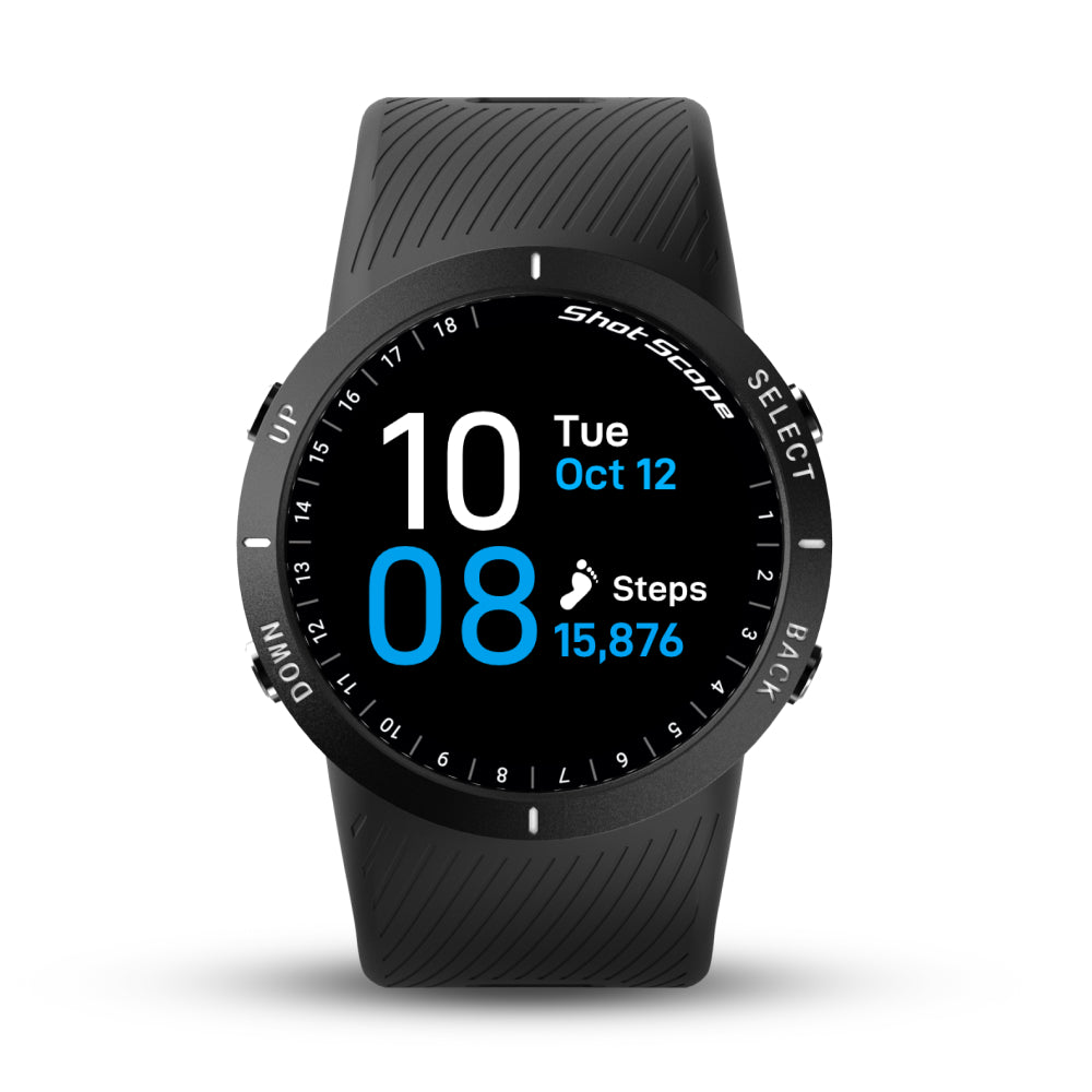 Shot Scope V5 GPS Golf Watch + Performance Tracking Tags