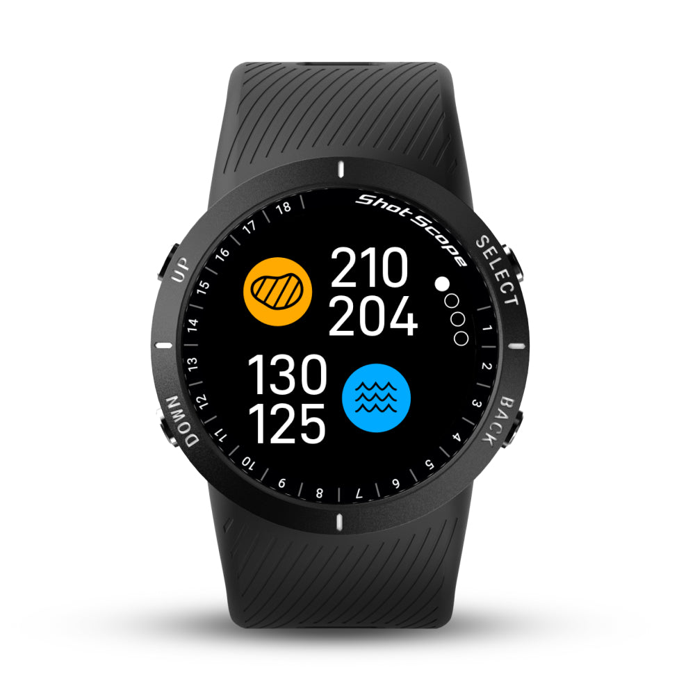 Shot Scope V5 GPS Golf Watch + Performance Tracking Tags