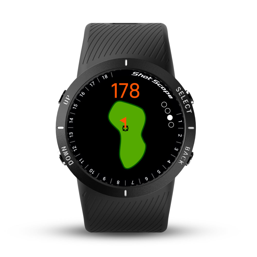Shot Scope V5 GPS Golf Watch + Performance Tracking Tags