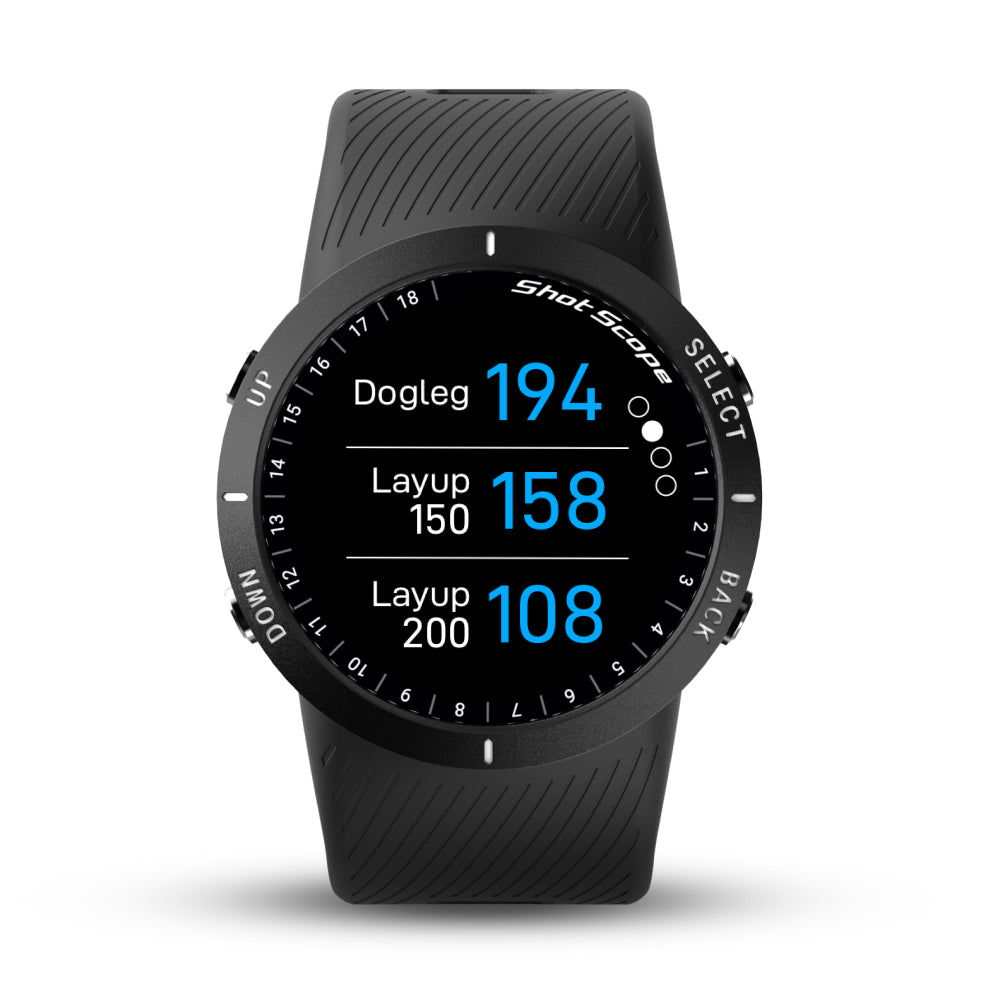 Shot Scope V5 GPS Golf Watch + Performance Tracking Tags
