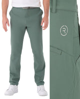 Reflo Sindra Performance Stretch Tapered Golf Trousers - Dark Forest