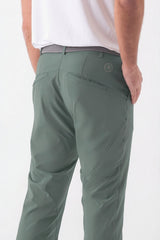 Reflo Sindra Performance Stretch Tapered Golf Trousers - Dark Forest