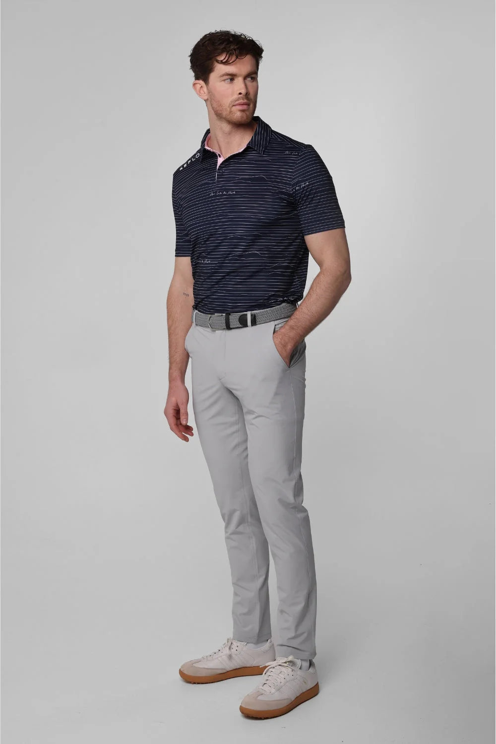 Reflo Golf Sindra Performance Golf Trousers - Grey