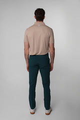 Reflo Sindra 2.0 Performance Stretch Tapered Golf Trousers - Warm Green