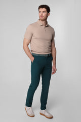 Reflo Sindra 2.0 Performance Stretch Tapered Golf Trousers - Warm Green