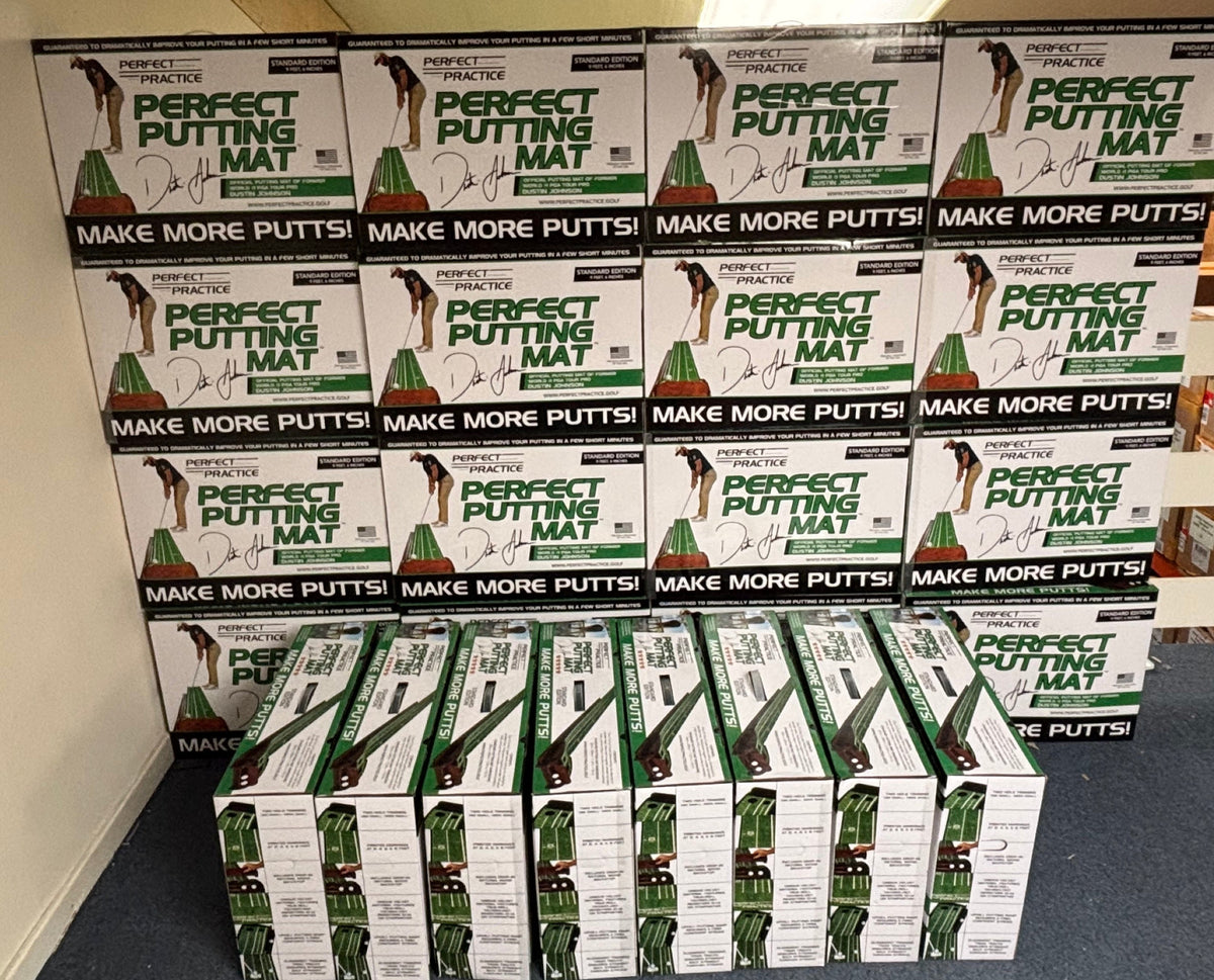 Bashed Box Perfect Practice Putting Mat - Bashed Box – Glyde Golf
