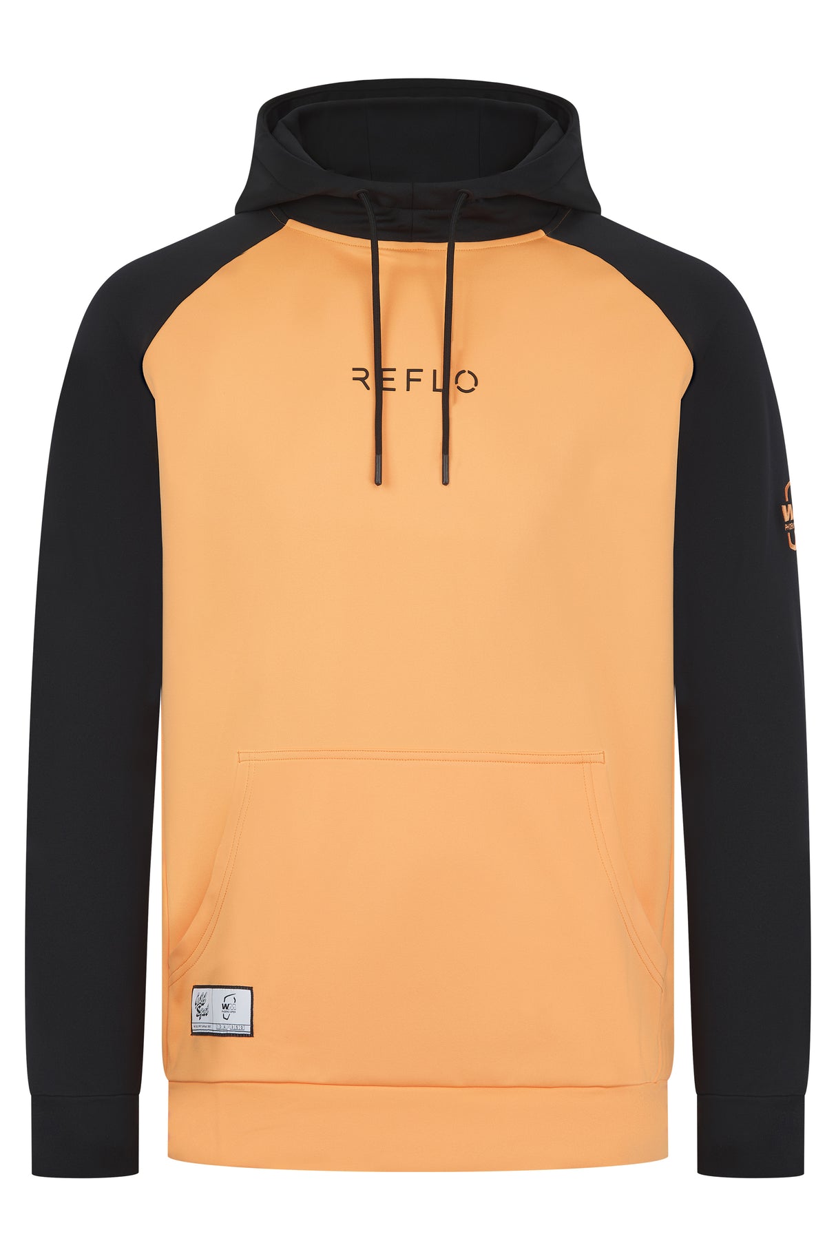 Reflo Sweeper Recycled Performance Golf Hoodie - Phoenix Open Waste Management Edition - Coral / Black