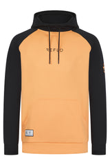 Reflo Sweeper Recycled Performance Golf Hoodie - Phoenix Open Waste Management Edition - Coral / Black