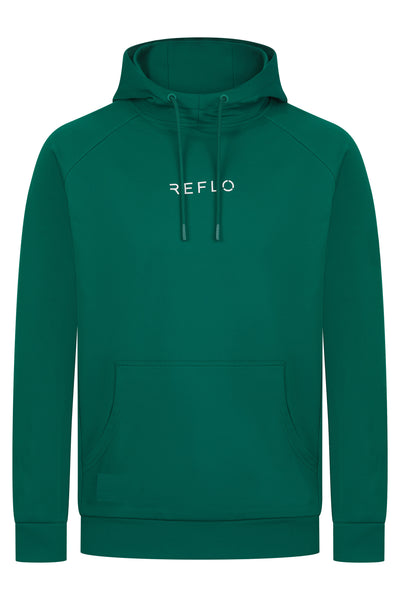 Reflo Sweeper Recycled Performance Golf Hoodie - Green