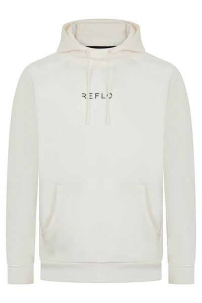 Reflo Sweeper Recycled Performance Golf Hoodie - Off White