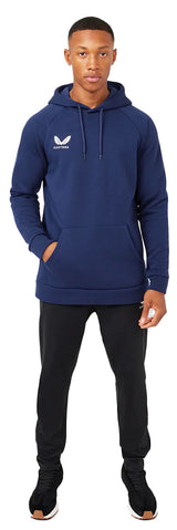 Castore Brush Back Overhead Hoodie - Navy
