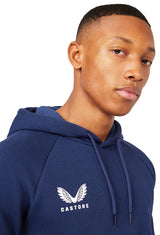 Castore Brush Back Overhead Hoodie - Navy