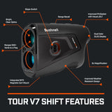 2026 Bushnell Golf Tour V7 Shift Laser Rangefinder + FREE SPARE BATTERY