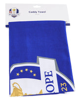 2023 Ryder Cup Team Europe Aqua Lock Caddy Towel