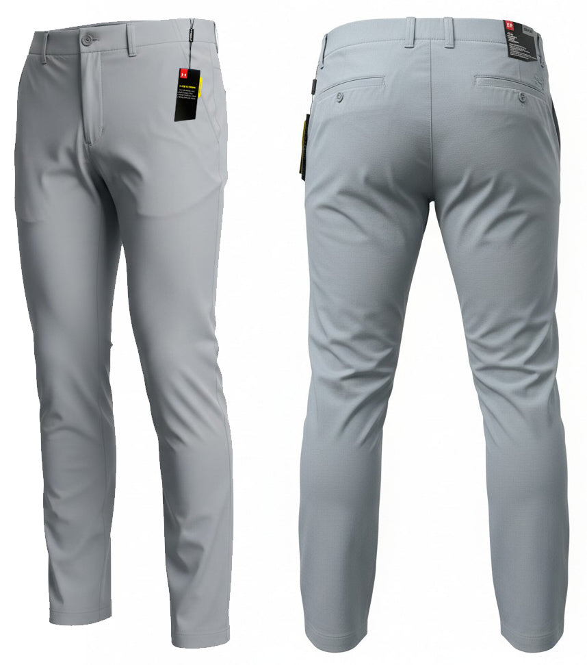 Under Armour Iso-Chill Tapered Golf Trousers - Grey