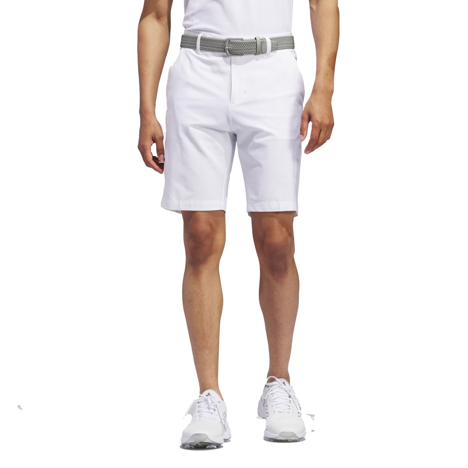 Adidas Utility Golf Shorts - 9" Inseam - White