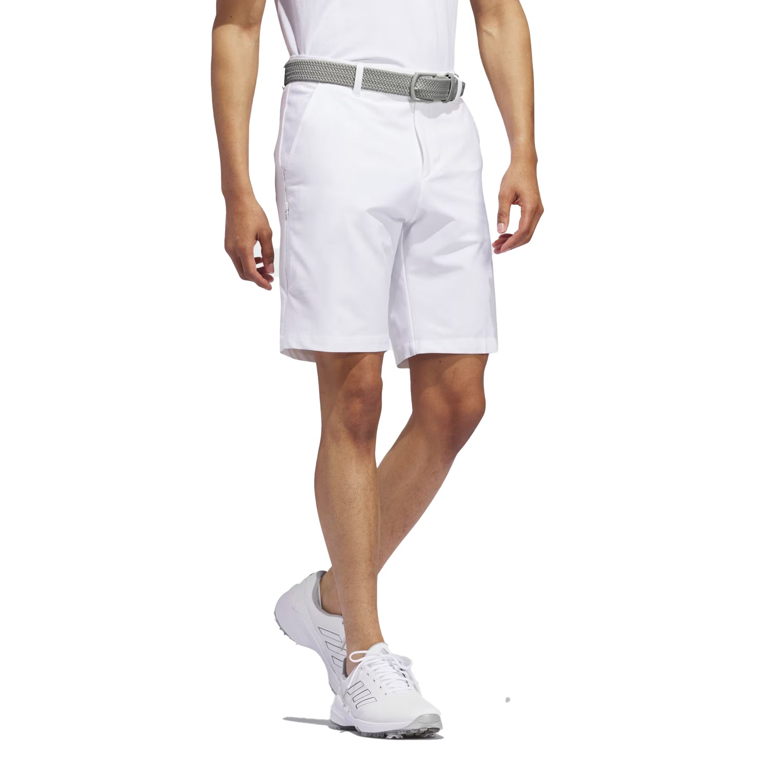 Adidas Utility Golf Shorts - 9" Inseam - White
