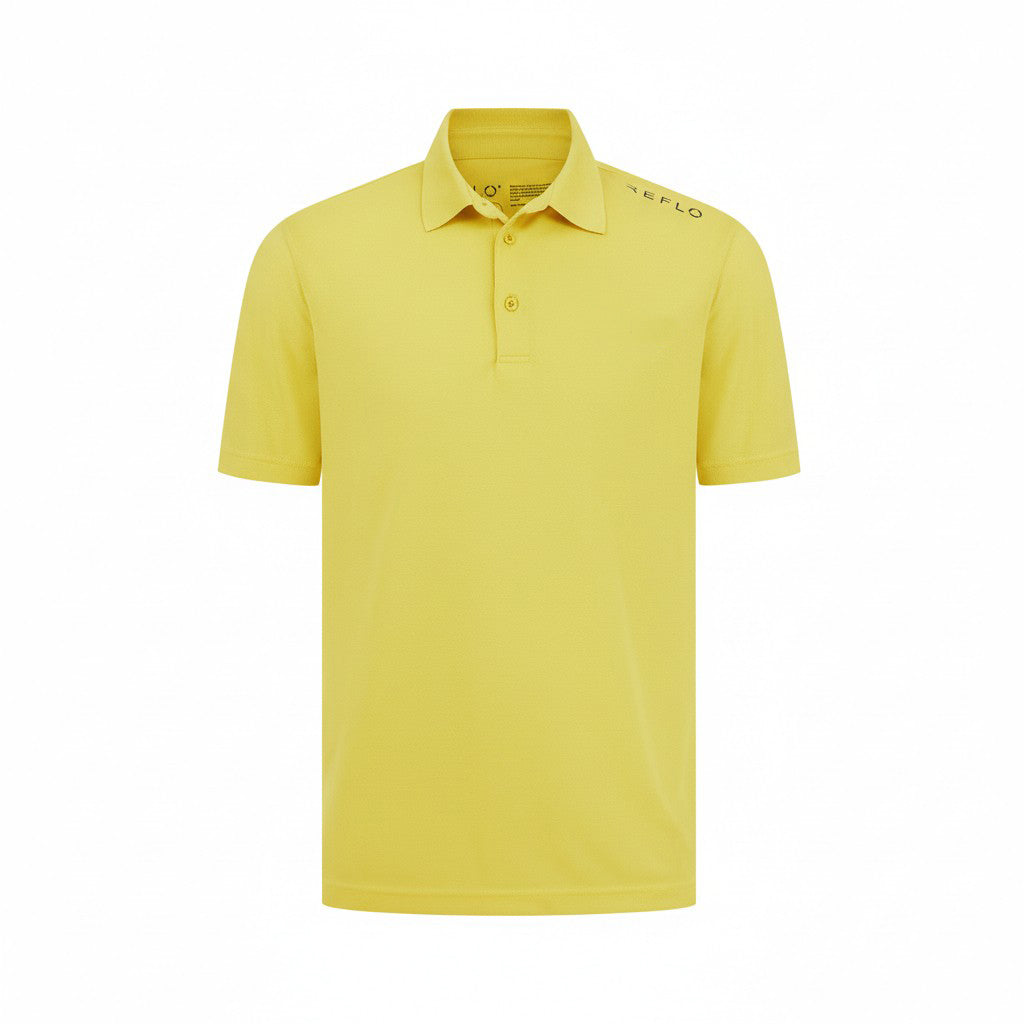 Reflo Bohai Golf Polo Shirt - Yellow