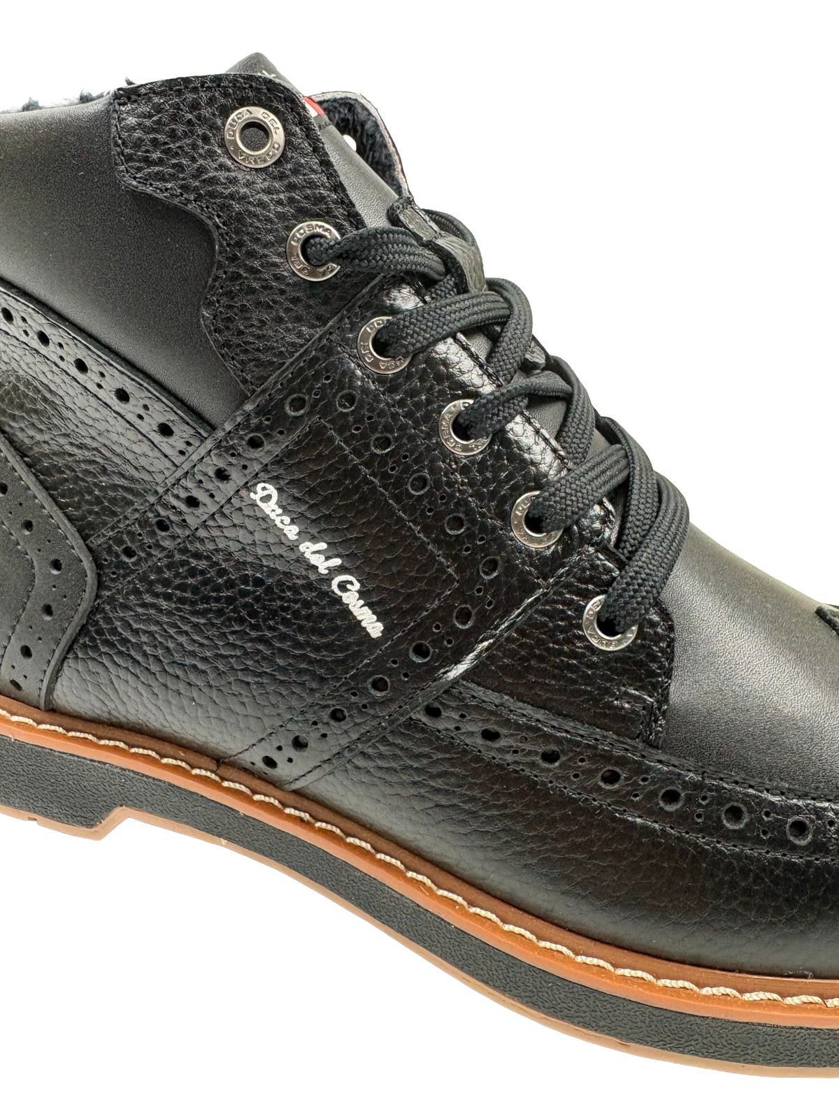 Duca Del Urbino Spikeless Winter Golf Boots Shoes - SAMPLE - Black