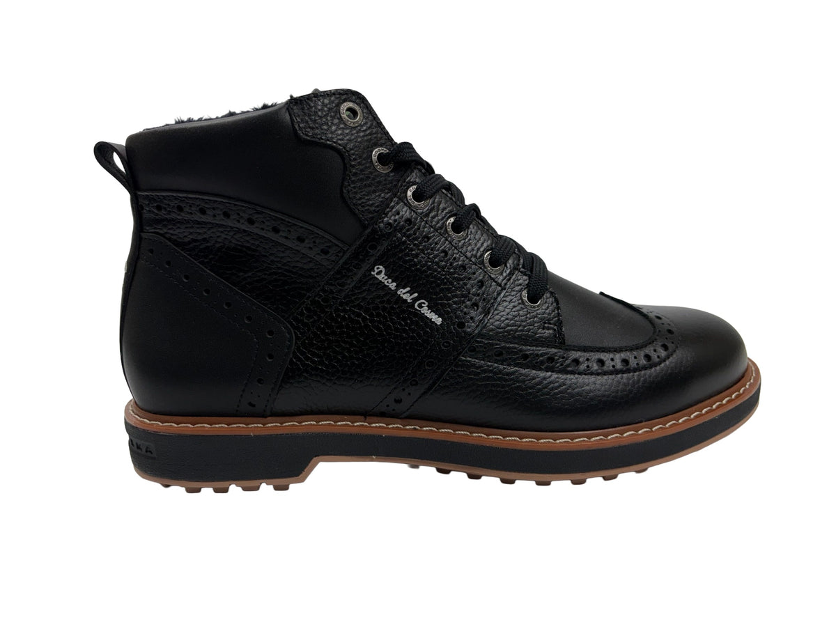 Duca Del Urbino Spikeless Winter Golf Boots Shoes - SAMPLE - Black