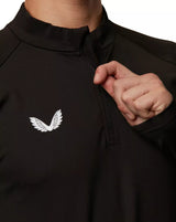 Castore Golf Classic 1/4 Zip Pullover - Black