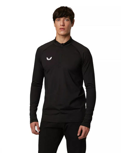 Castore Golf Classic 1/4 Zip Pullover - Black