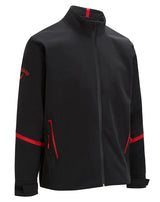 Callaway Stormlite Waterproof Jacket - Black / Red