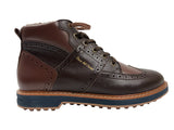 Duca Del Urbino Spikeless Winter Golf Boots Shoes - SAMPLE - Dark Brown