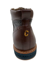 Duca Del Urbino Spikeless Winter Golf Boots Shoes - SAMPLE - Dark Brown