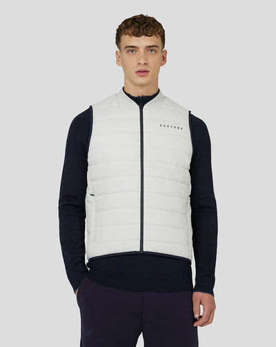 Castore Golf Quilted Gilet - Stone Grey