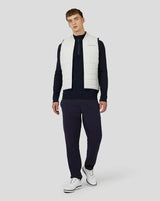 Castore Golf Quilted Gilet - Stone Grey