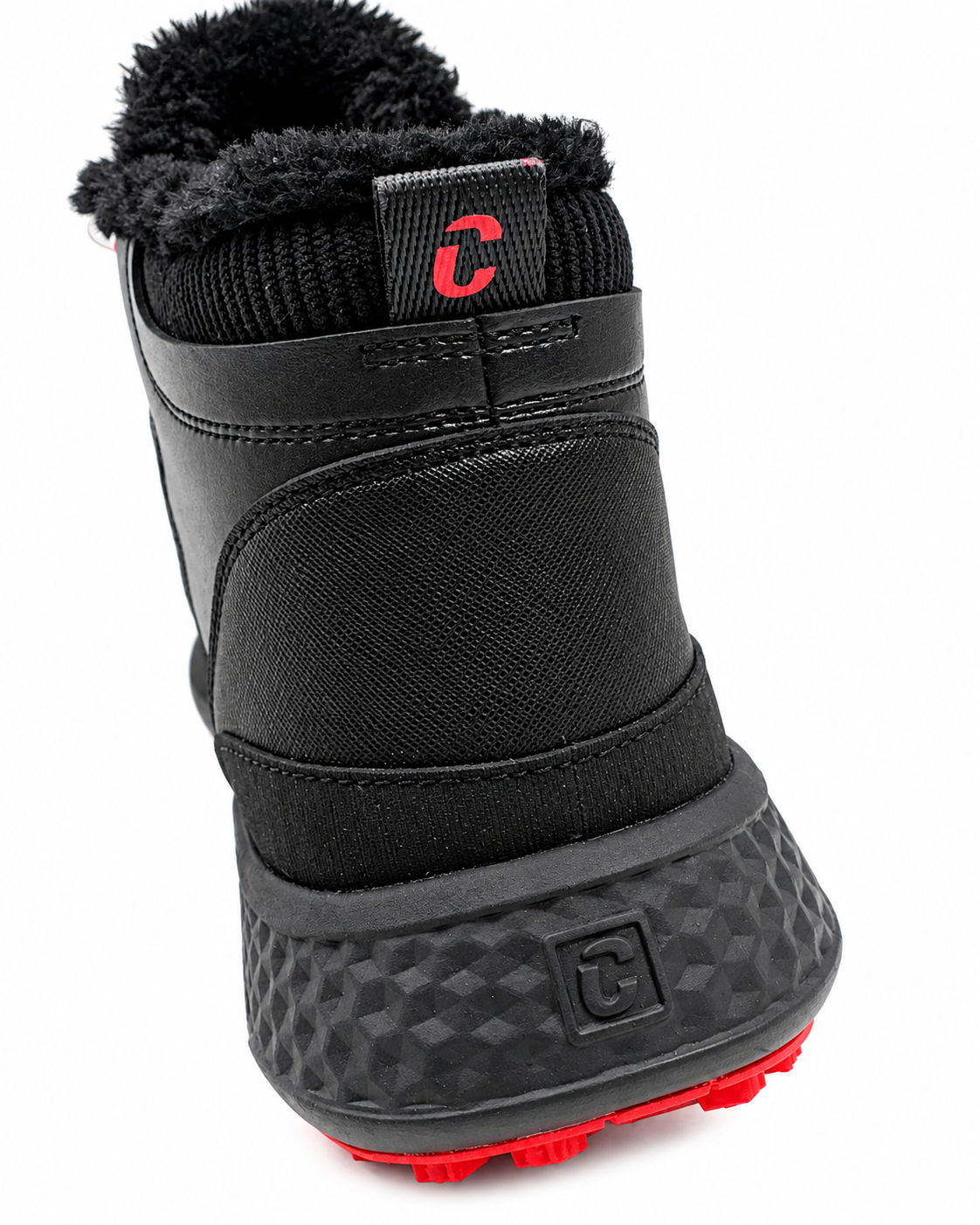 Duca Del Greco Spikeless Winter Golf Boots Shoes - SAMPLE - Black
