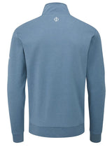 Oscar Jacobson Hawkes Tour 1/4 Zip Pullover - Blue Charcoal