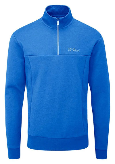 Oscar Jacobson Hawkes Tour 1/4 Zip Pullover - Royal Blue