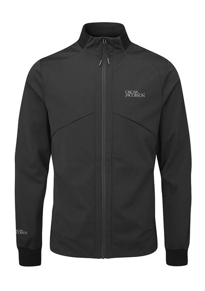 Oscar Jacobson Ramsden Tour Full Zip Lightweight Jacket - Black