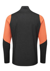 Oscar Jacobson Lodstock Tour 1/4 Zip Tech Pullover - Black / Orange