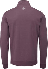 Oscar Jacobson Hawkes Tour 1/4 Zip Pullover - Plum