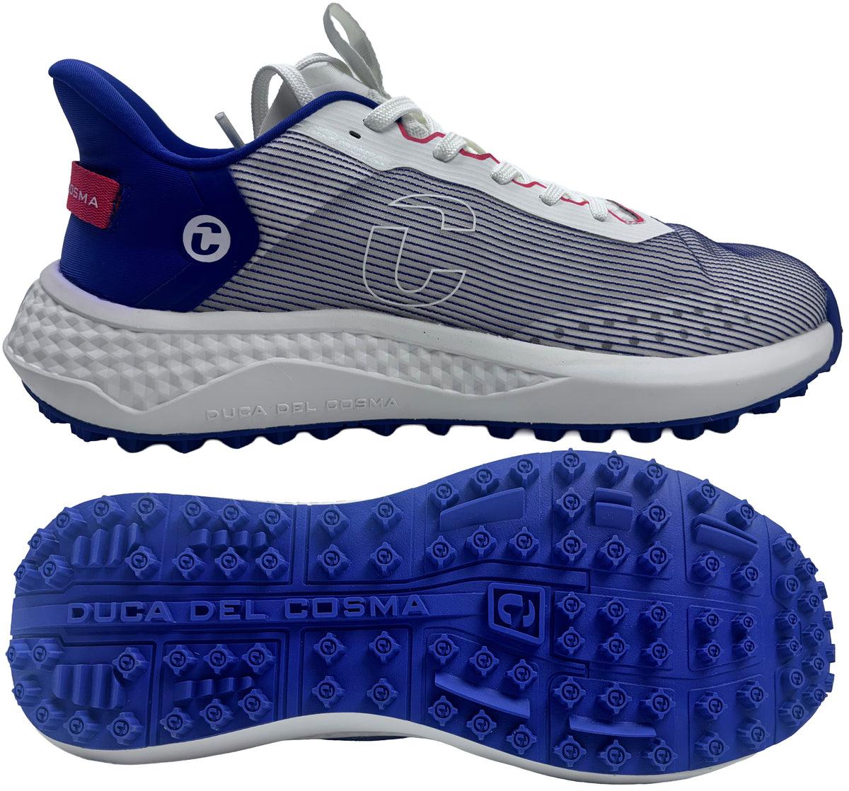 Duca Del Cosma Bossano Spikeless Summer Golf Shoes - SAMPLE - NO INSOLES - Purple