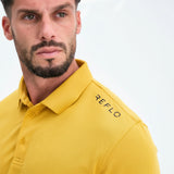 Reflo Bohai Golf Polo Shirt - Yellow