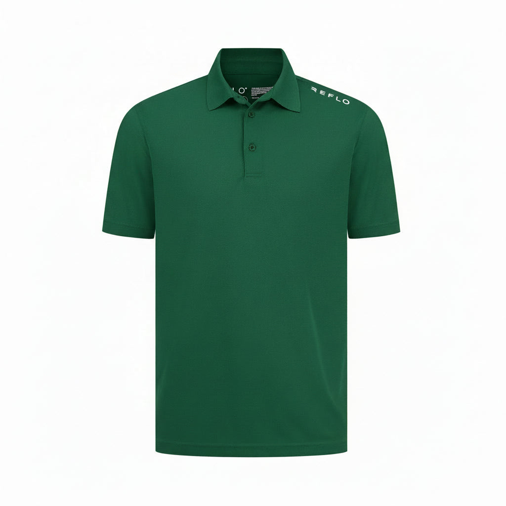 Reflo Bohai Golf Polo Shirt - Dark Green