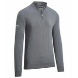 Callaway Golf Windstopper 1/4 Zip Lined Sweater - Quiet Shade Grey
