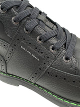 Duca Del Urbino Spikeled Winter Golf Boots Shoes - SAMPLE - Black