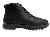 Duca Del Urbino Spikeled Winter Golf Boots Shoes - SAMPLE - Black
