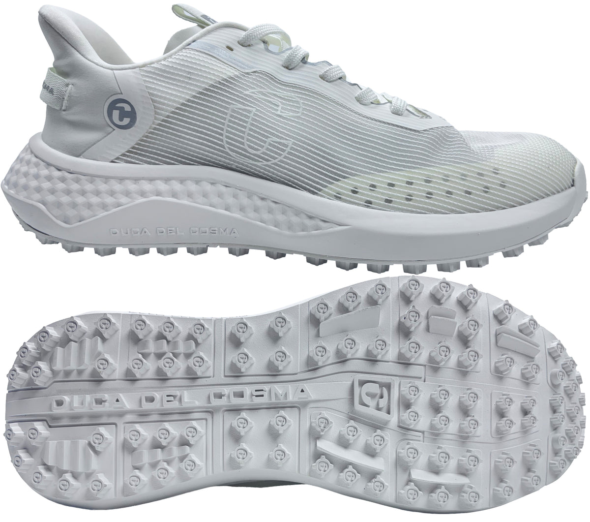 Duca Del Cosma Bossano Spikeless Summer Golf Shoes - SAMPLE - White