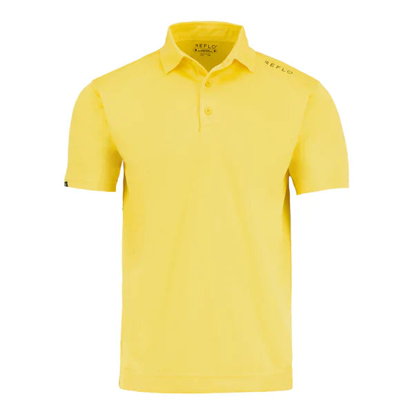 Reflo Bohai Golf Polo Shirt - Yellow
